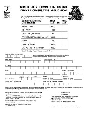 Fishing License Illinois