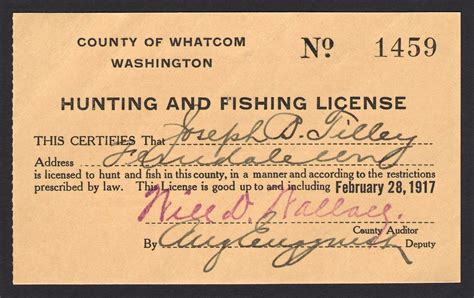 Fishing License Wa
