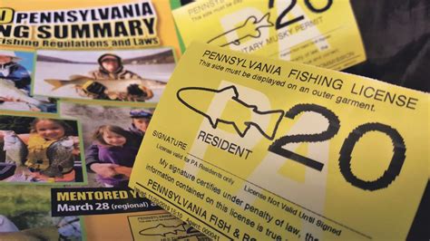 Fishing Licenses and Permits
