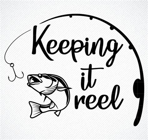 Unleash Your Inner Angler with our High-Quality Fishing Reel SVG Collection.