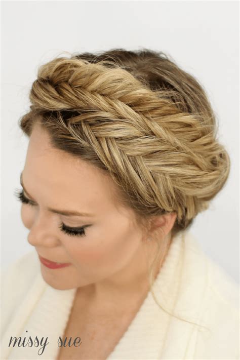 Fishtail Braid Crown