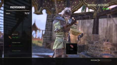 Fishy Stick Recipe Eso