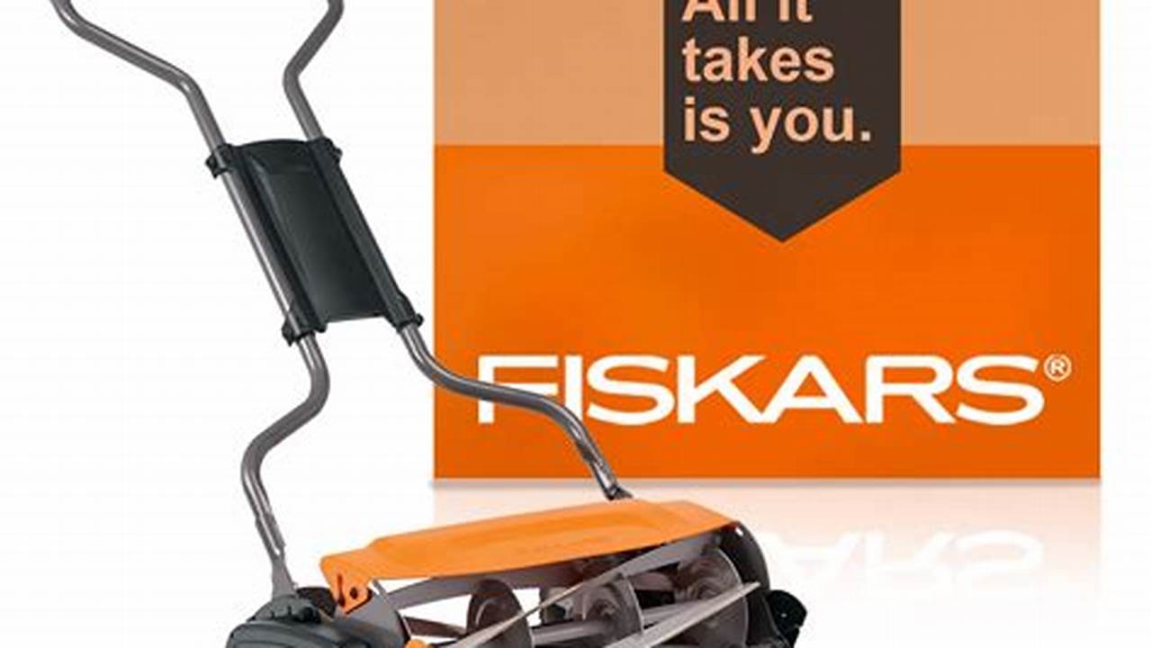 Uncover the Secrets of Effortless Lawn Care: Discover the Fiskars Reel Mower