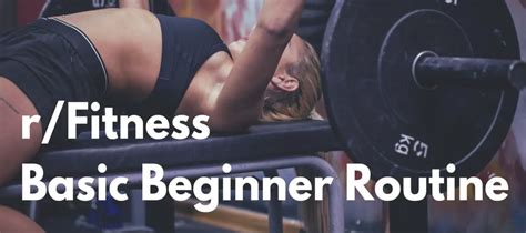 Fitness Beginner Reddit
