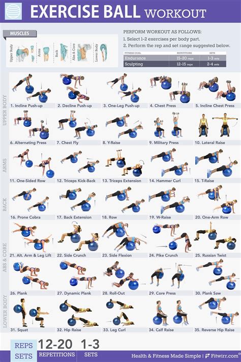 Fitness Exercises Pdf