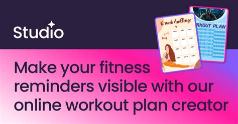 Fitness Plan Creator