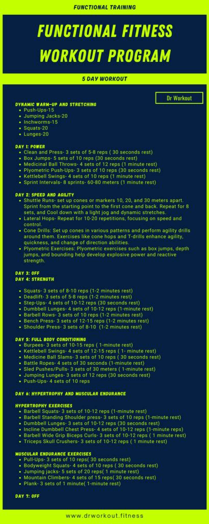 Fitness Workout Program Pdf