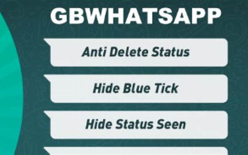 Fitur Anti Banned Gb Whatsapp Terbaru 2023