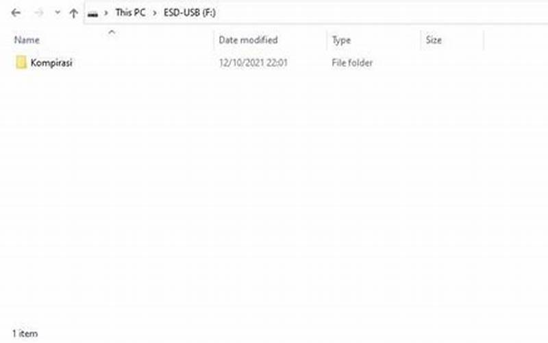 Fitur Bawaan Windows Mengunci Folder Di Flashdisk