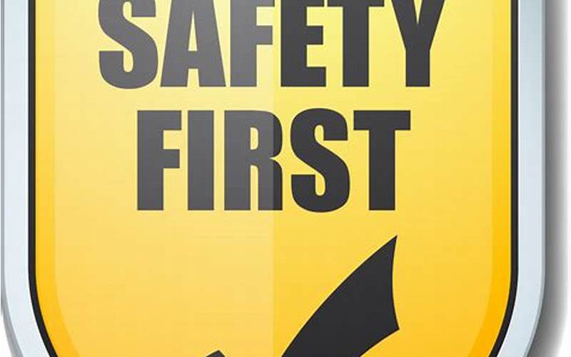 Fitur Dalam Logo Safety First Png