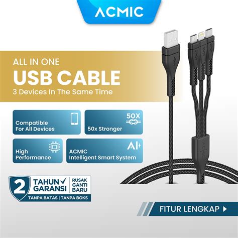 Fitur Kabel Data ACMIC
