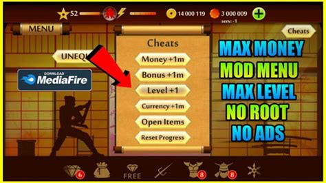 Fitur Modifikasi Shadow Fight Level Max Mod Apk