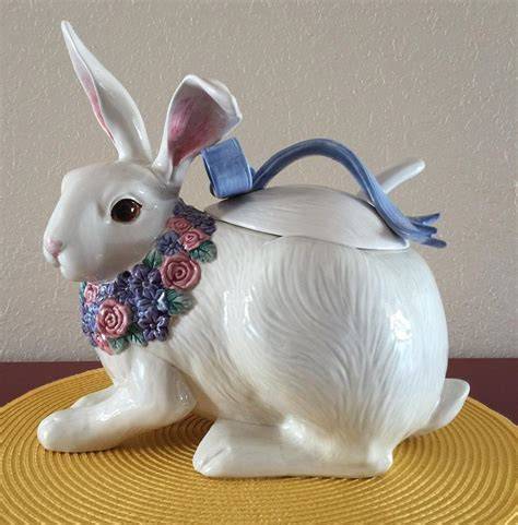 Fitz And Floyd Easter Rabbits