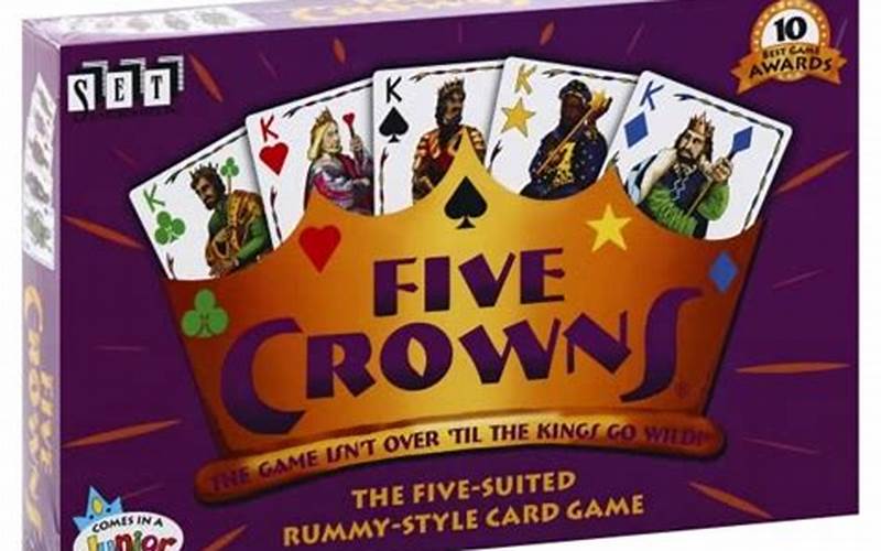 Five Crowns Card Game Amazon