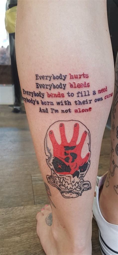 Top 20 Five Finger Death Punch Fan Tattoos NSF Music