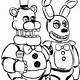 Five Nights At Freddy's Coloring Pages Printable