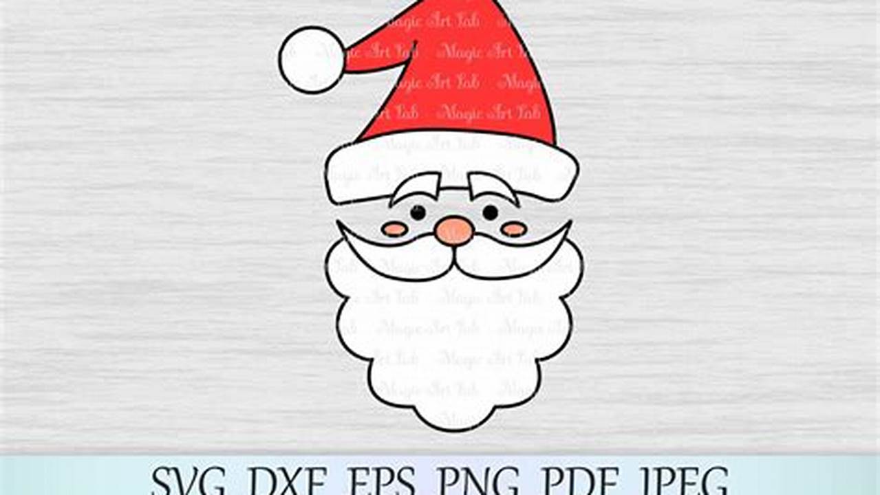 Five Tips For Using Santa Claus Images, Free SVG Cut Files