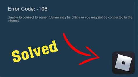 Fix: Roblox Error Code 106 [2023 Solution] - PC Strike