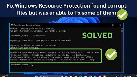 Fix: Windows Resource Protection found corrupt files in Windows 11