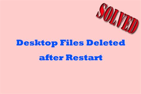 Fix 1: Restart Processes Using Deleted Files