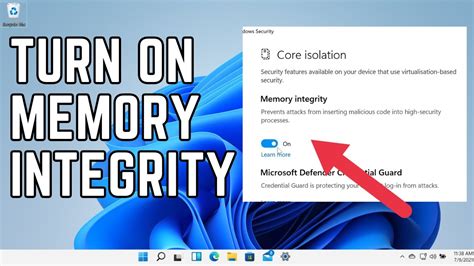 Fix 3: Disable Memory Integrity