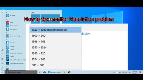 Fix 5: Reduce the Display Resolution