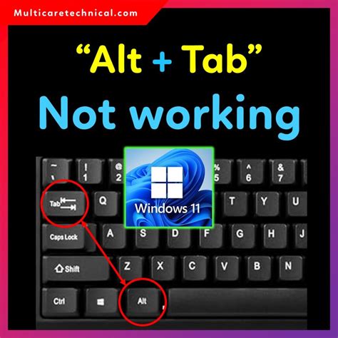 Fix ALT + TAB Keyboard Shortcut Not Working on Windows 11