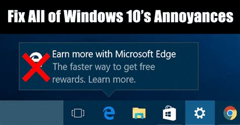 Fix Annoyances and Problems