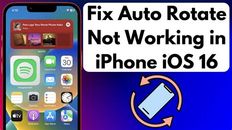 Fix Auto-Rotate Not Working on iPhone in iOS 16 or Later