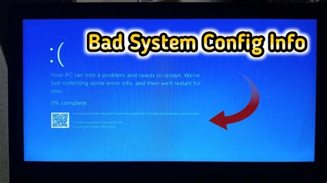 Fix Bad System Config Info Error in Windows 11 (2022)