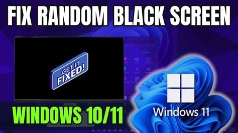 Fix Black Screen in Windows 11