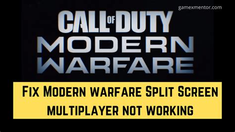 Fix COD Modern Warfare Multiplayer Not Working