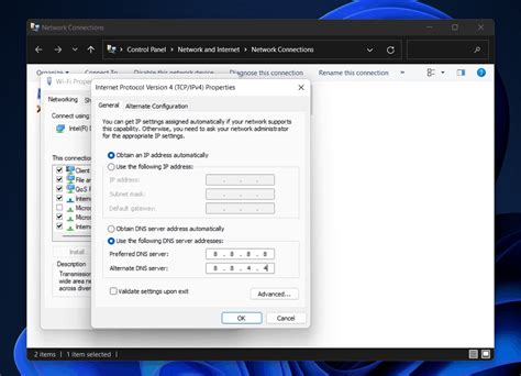 Fix DNS Server Unavailable Error in Windows 11