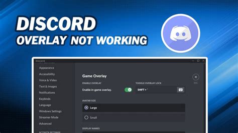 Fix Discord Overlay Not Working Issue