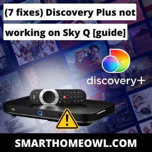 Fix Discovery Plus Not Working On Sky Q