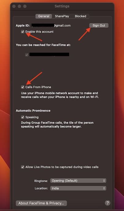 Fix FaceTime Handoff not working between Apple devices