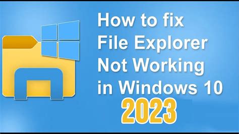 Fix File Explorer not working well in Windows 10