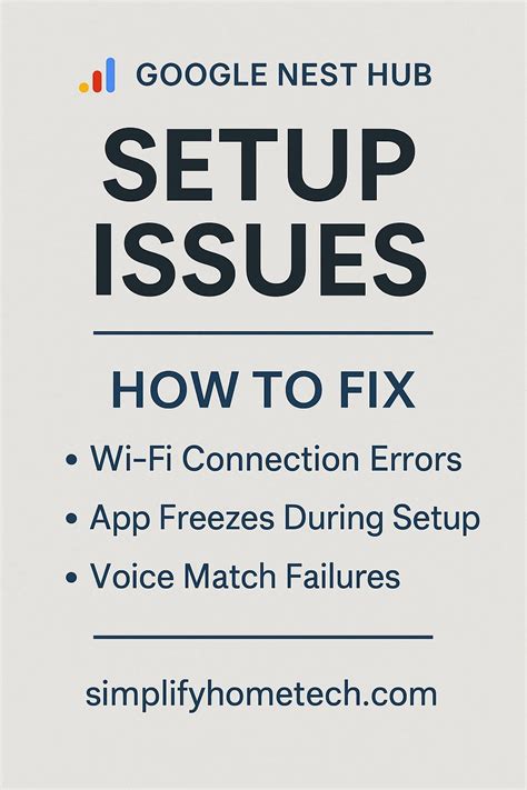 Fix Google Nest Hub Internet Connection Issues [Easy Steps]