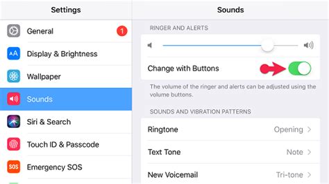 Fix IOS 11 volume button from Setting