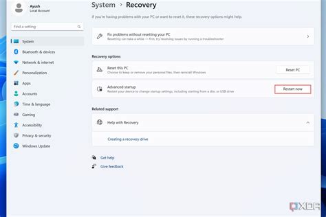 Fix Issues Using Windows Recovery Environment
