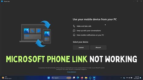 Fix Microsoft Phone Link Not Working In Windows 11