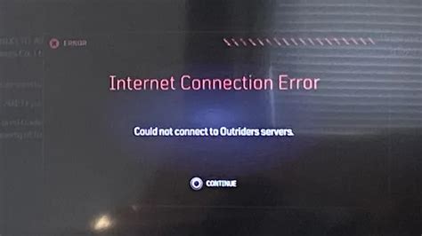 Fix Outriders Internet Connection Error 2023