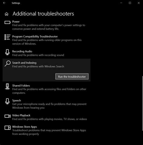 Fix Search Problems in Your Windows 10 Computer