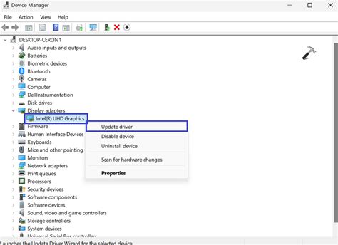 Fix Slow Right Click Menu by Updating Graphics Drivers