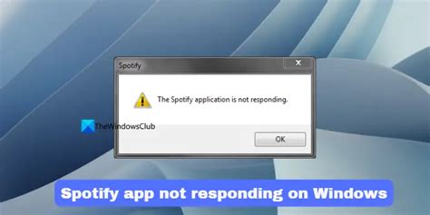 Fix Spotify Application Not Responding in Windows