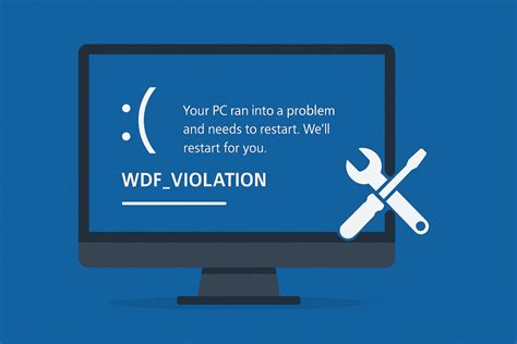 Fix WDF_VIOLATION Error in Windows 11/10