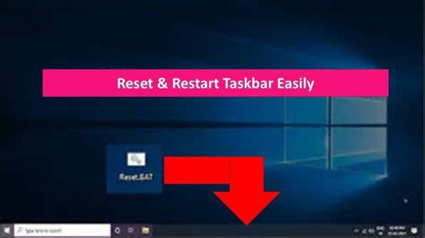 Fix Windows 10 Taskbar Issues By Re-Registering The Taskbar