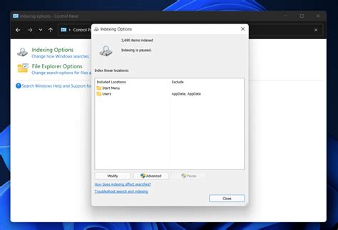 Fix Windows 11 Indexing Is Not Working