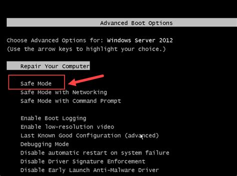 Fix Windows Server reboot loop