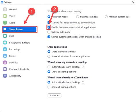 Fix Zoom Share Screen Not Working